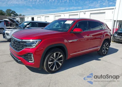 2025 Volkswagen Atlas Cross Sport 2.0T Sel Premium R-Line из США, поврежденный, VIN 1V2FE2CA2SC212426